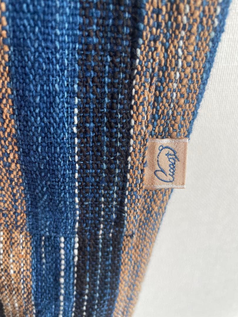 ユ*リ様 うさとの服　藍染め　エプロンワンピース