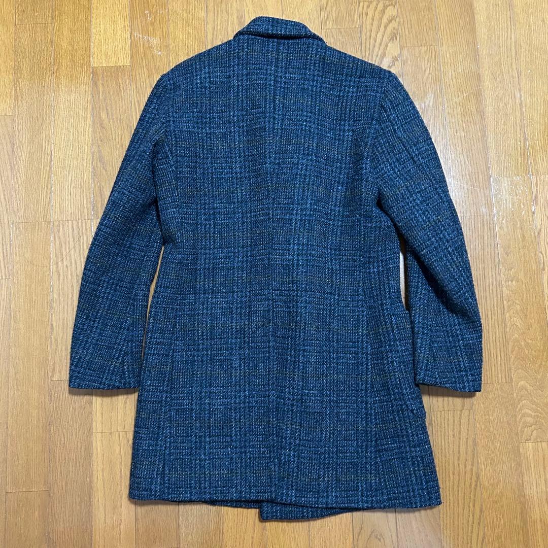 MR.OLIVE HARRIS TWEED ダブルチェスター　コート S