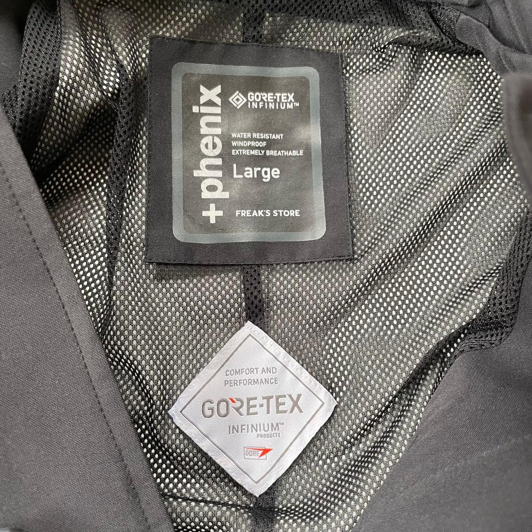 +phenix GORE-TEX ステンカラーコート Size.L
