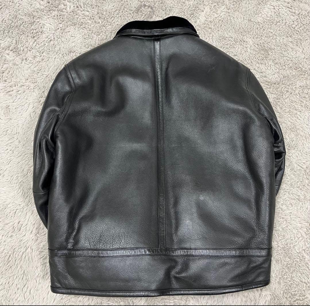 ☆ハーディエイミス 90s 裏ボア レザージャケット L