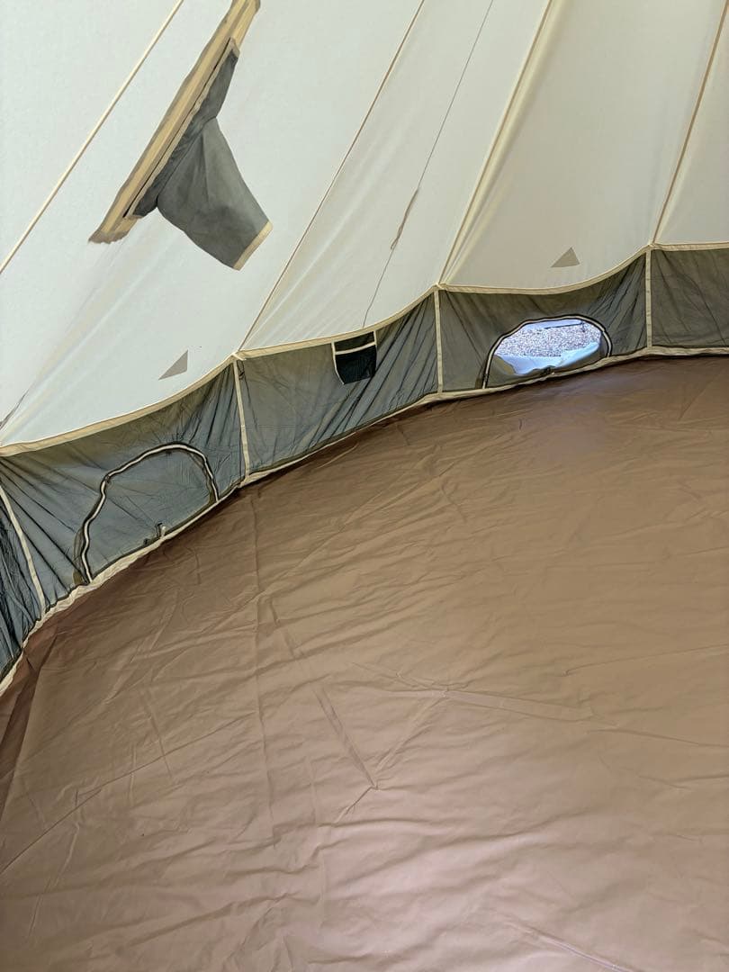 KingCamp 10人用ベルテント　フルメッシュ　500cm