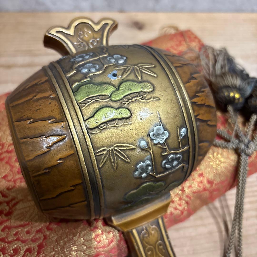 アンティーク　レトロ　打ち出の小槌