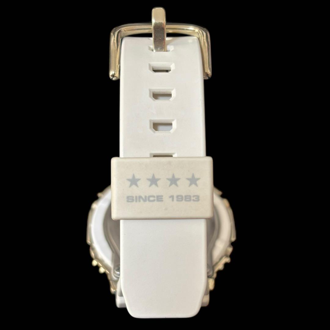 G-SHOCK GショックGM-5600 ゴールド/ホワイト　40周年モデル