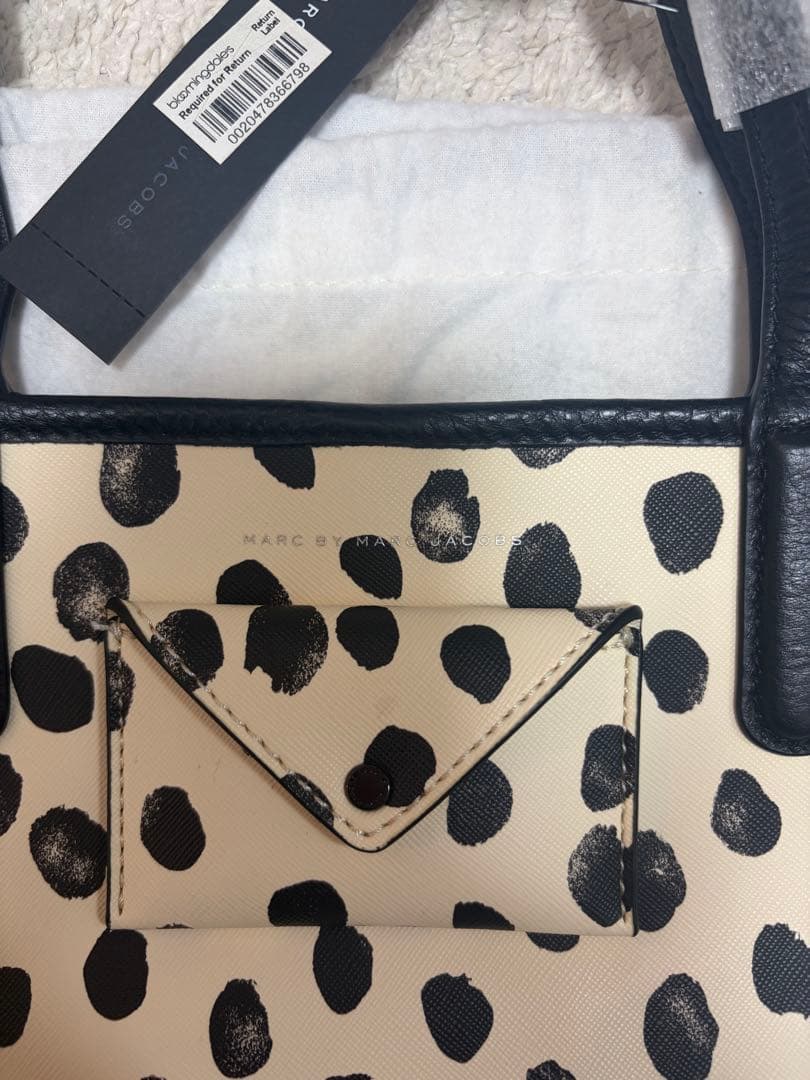 最終値下げ　MARC JACOBS ドット柄 トートバッグ