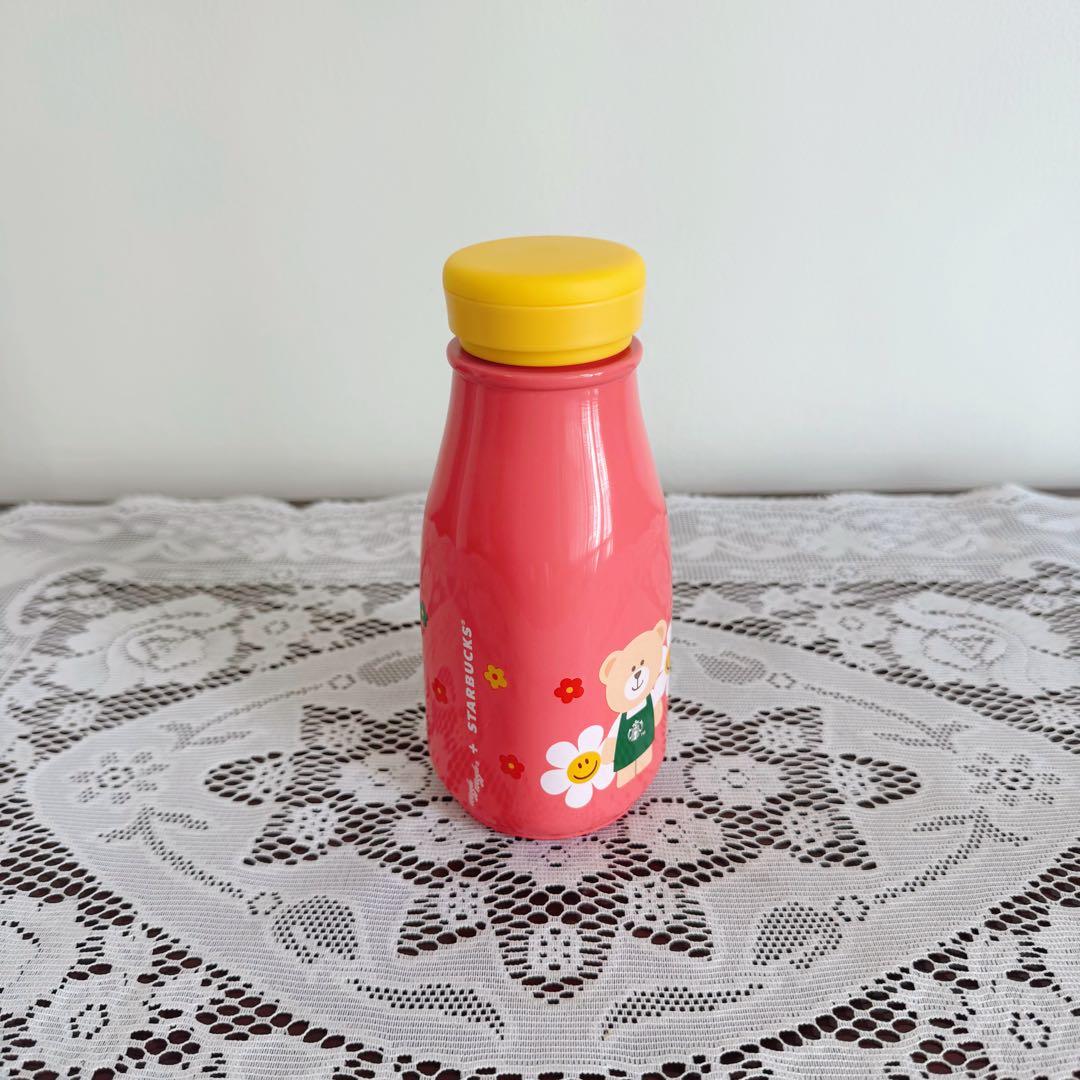 【新品未使用✨】 海外限定 Wiggle Wiggle スタバコラボ 水筒ピンク