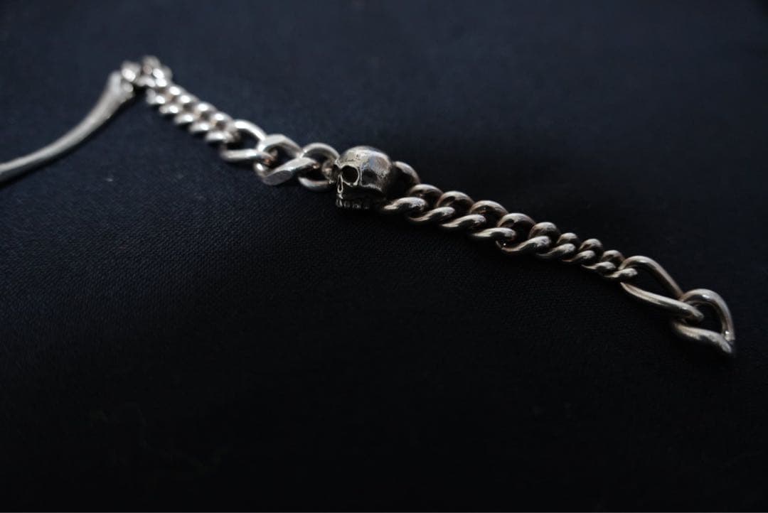 アクセサリー werkstatt munchen bracelet fine skull