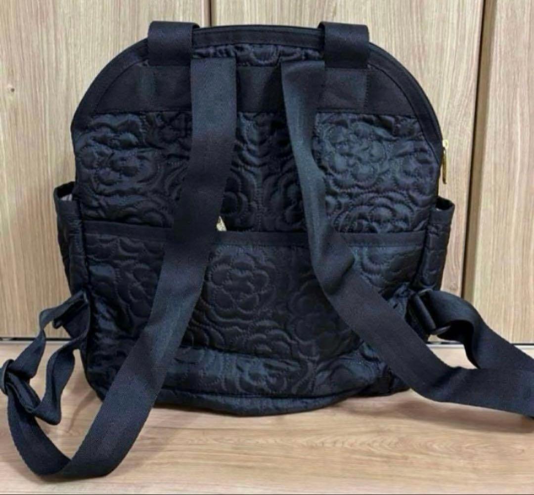 【新品】レスポートサック パフィーブロッサムズ 2way リュック 黒