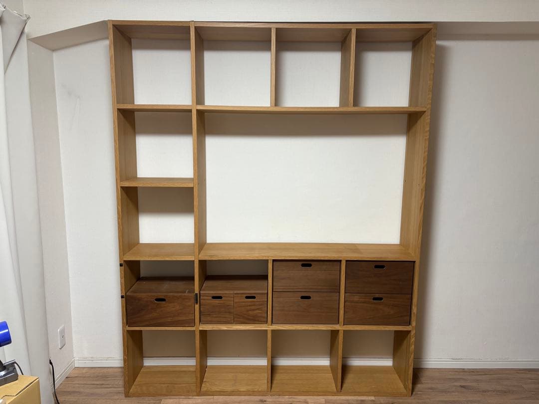 MUJI 無印　スタッキングシェルフ 引き出し付き