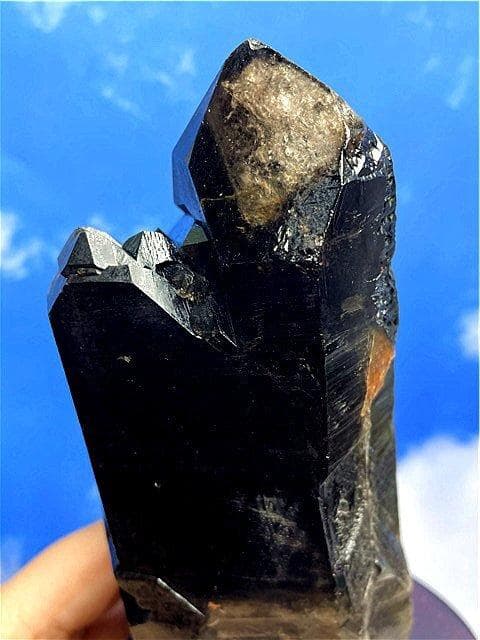 AAA級【魔除け】◆天然モリオン(黒水晶）クラスターB89C6/194C27D