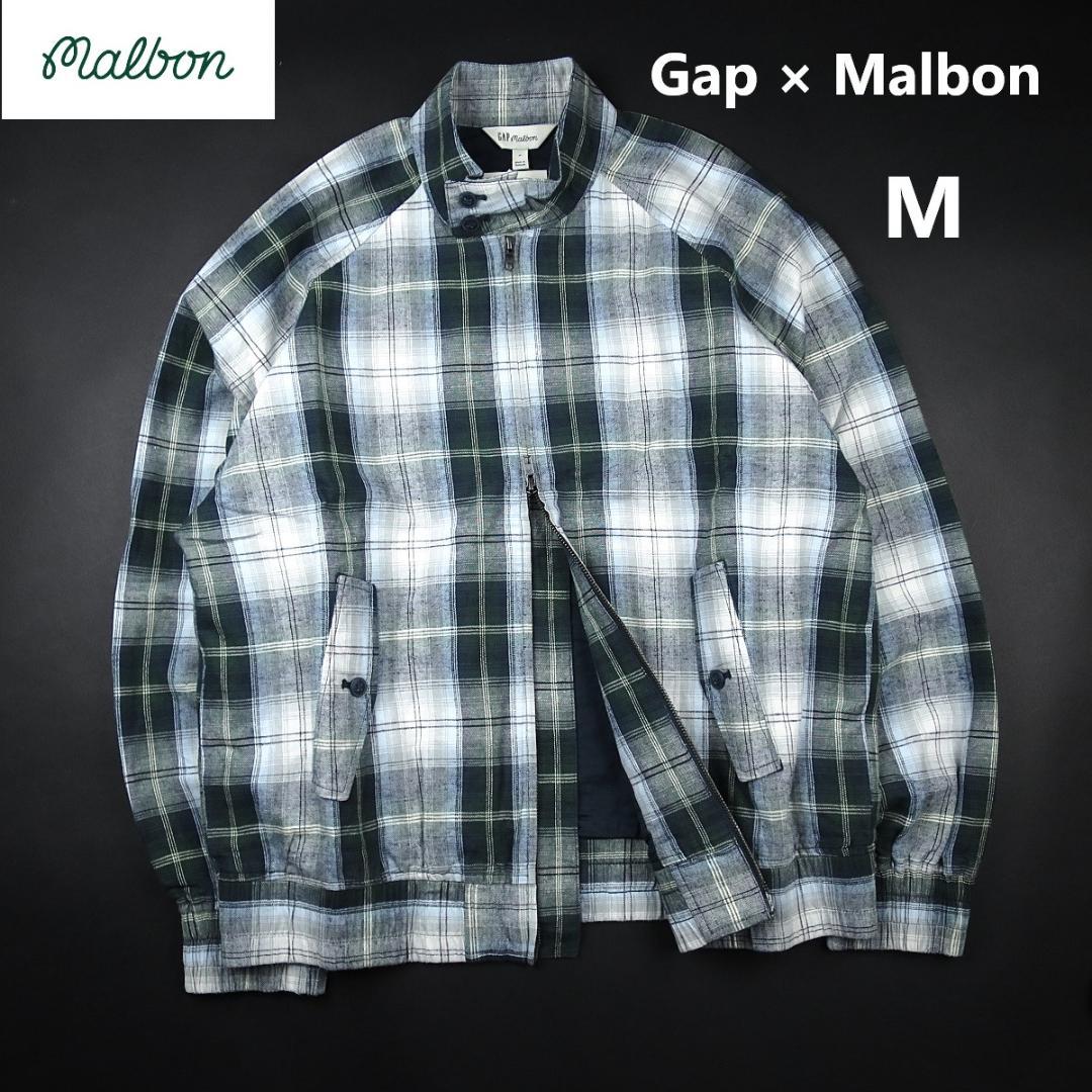 Gap × Malbon コットンリネン ボンバージャケット M