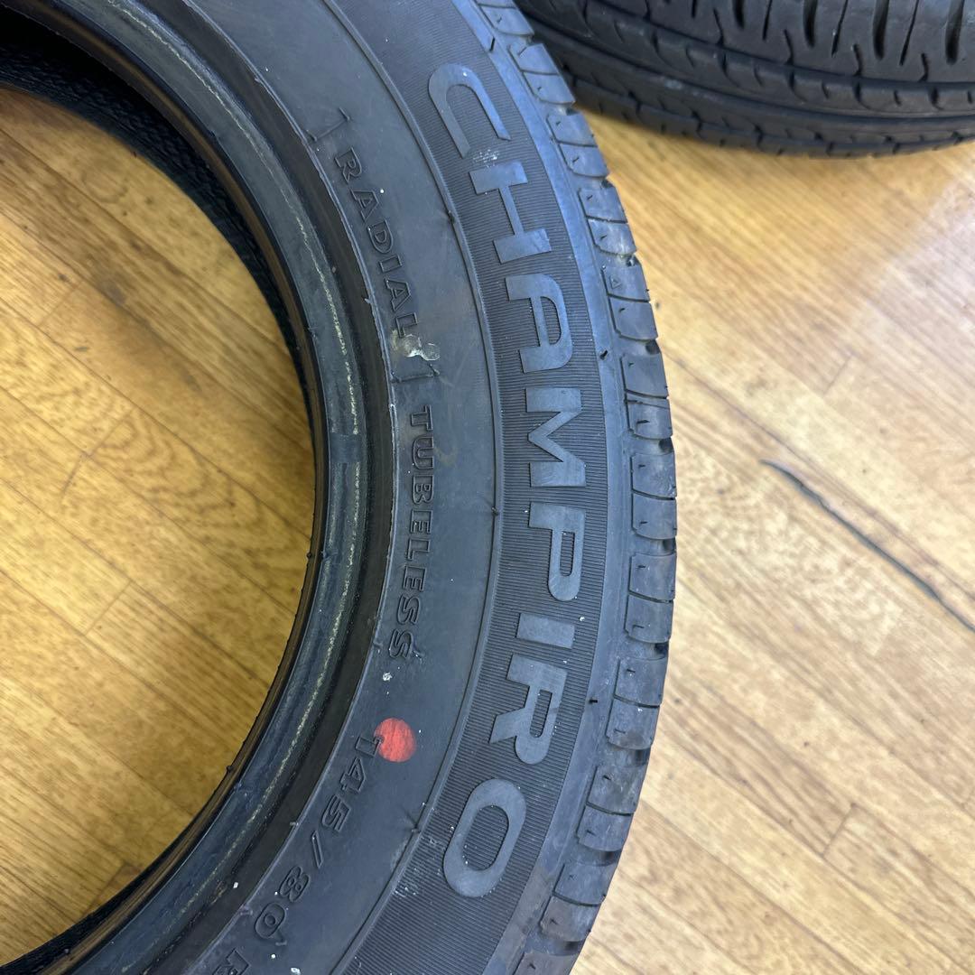 CHAMPIRO 145/80R13 夏用タイヤ　2024年　4本(7)