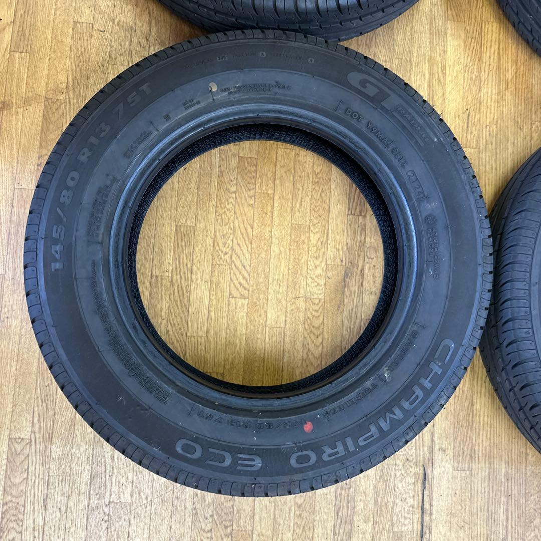 CHAMPIRO 145/80R13 夏用タイヤ　2024年　4本(7)