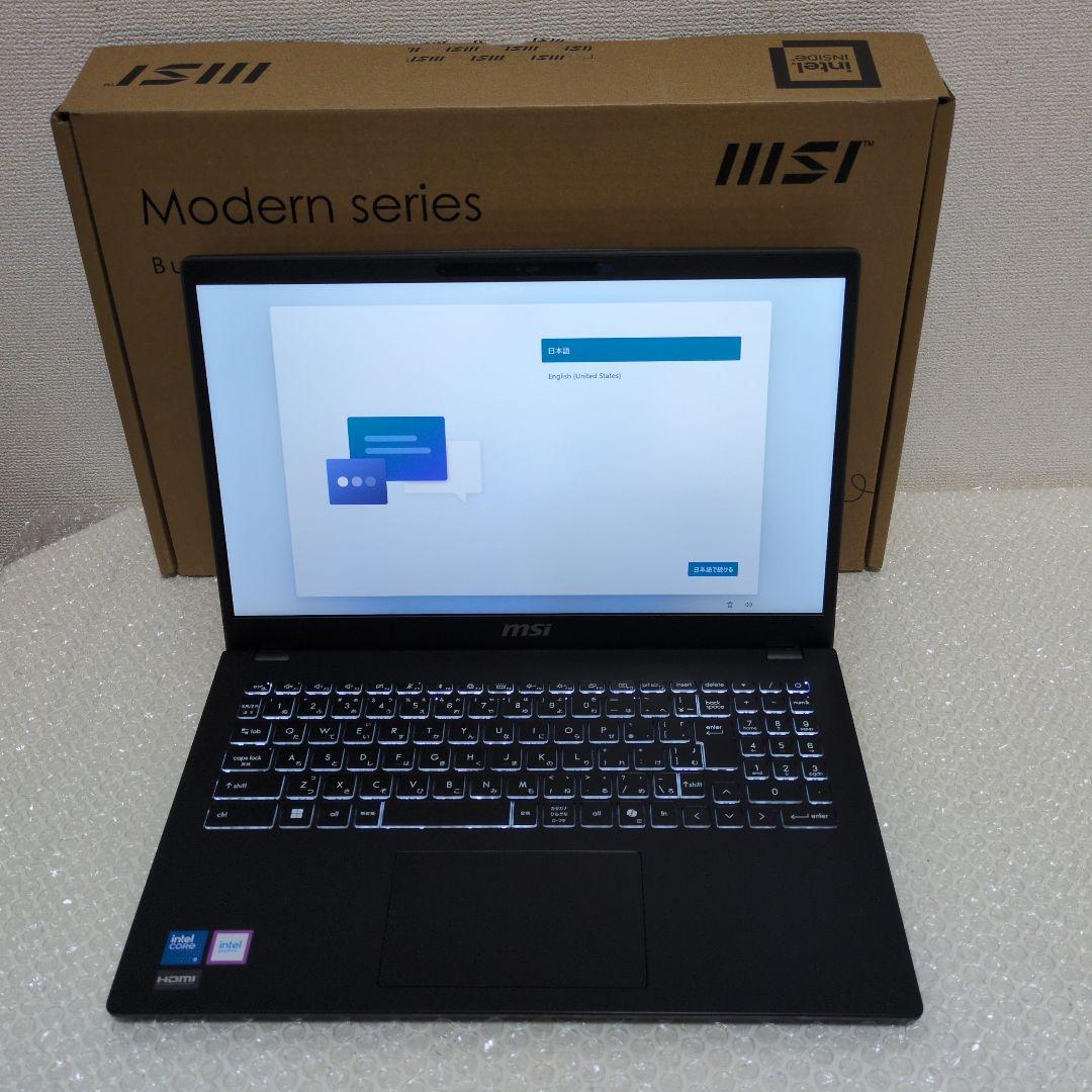 MSI ノートPC Modern-15-H-C2RMG-5929JP