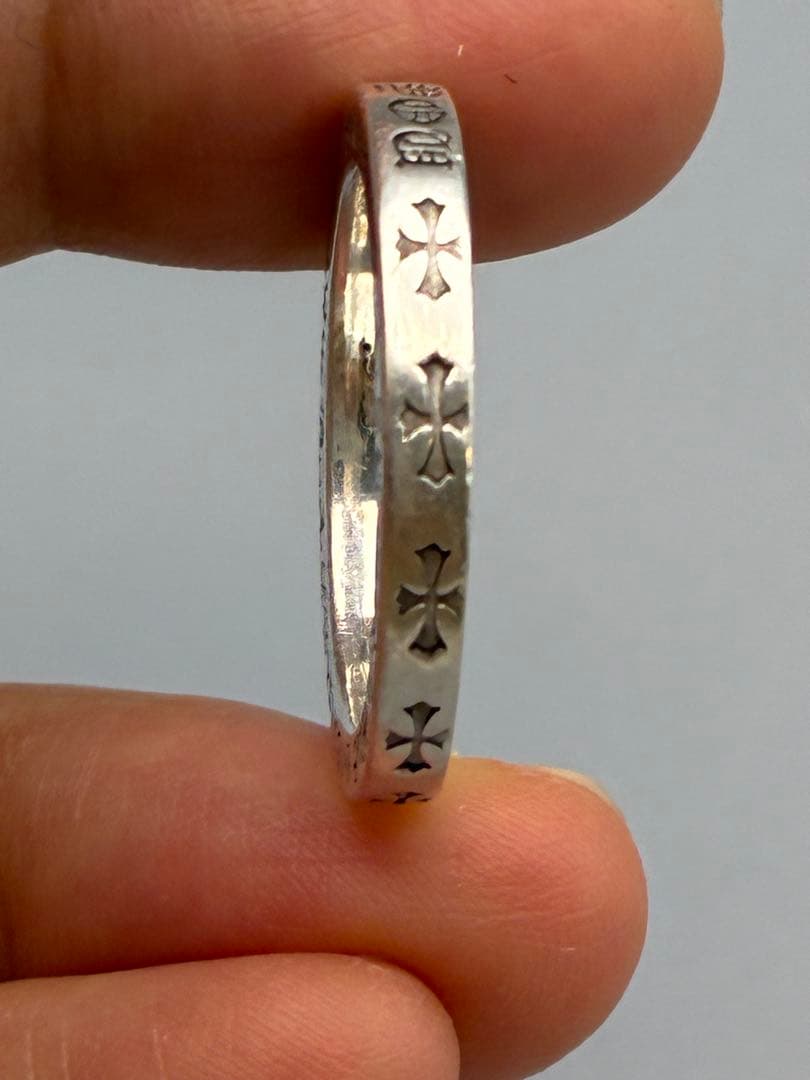 CHROME HEARTS 17号　クロムハーツ　925銀　リング　メンズ　指輪