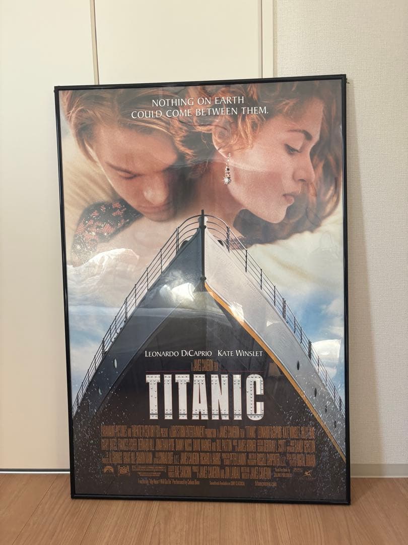【B1サイズ】映画「タイタニック」公式ポスター フレーム付