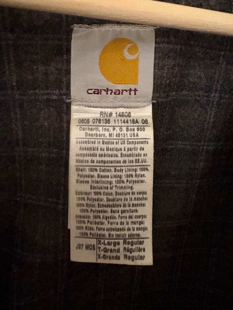 Carhartt デトロイトジャケット　モスグリーンMOS J97