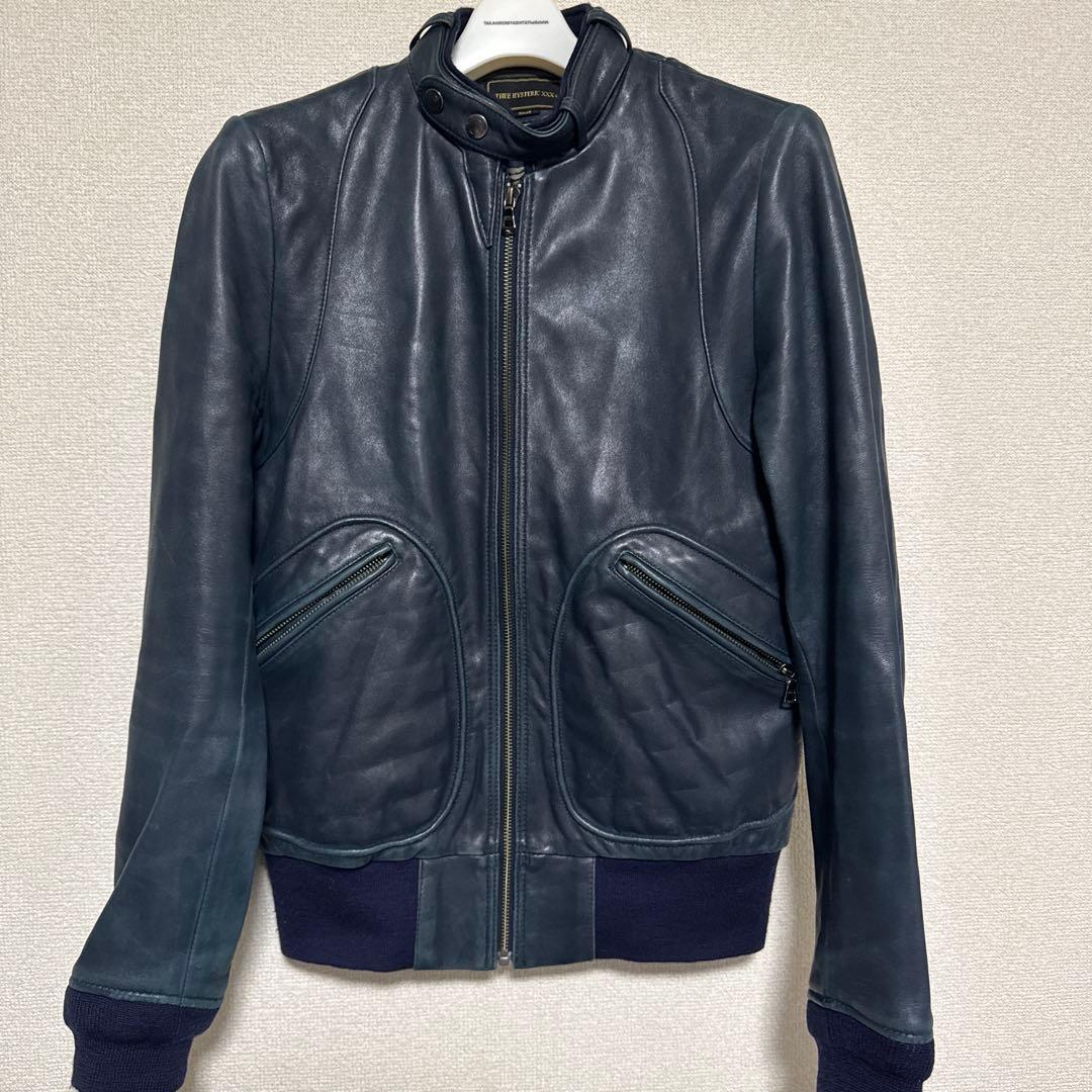 キムタク私物ヒステリックグラマーxxx野口ラムレザーJKTローリングストーンズ