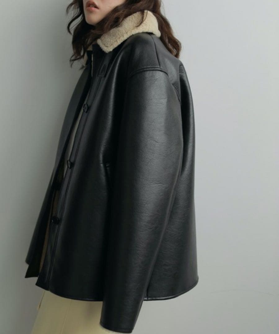 新品　anuke アンヌークBoa Flight Jacket サイズ38