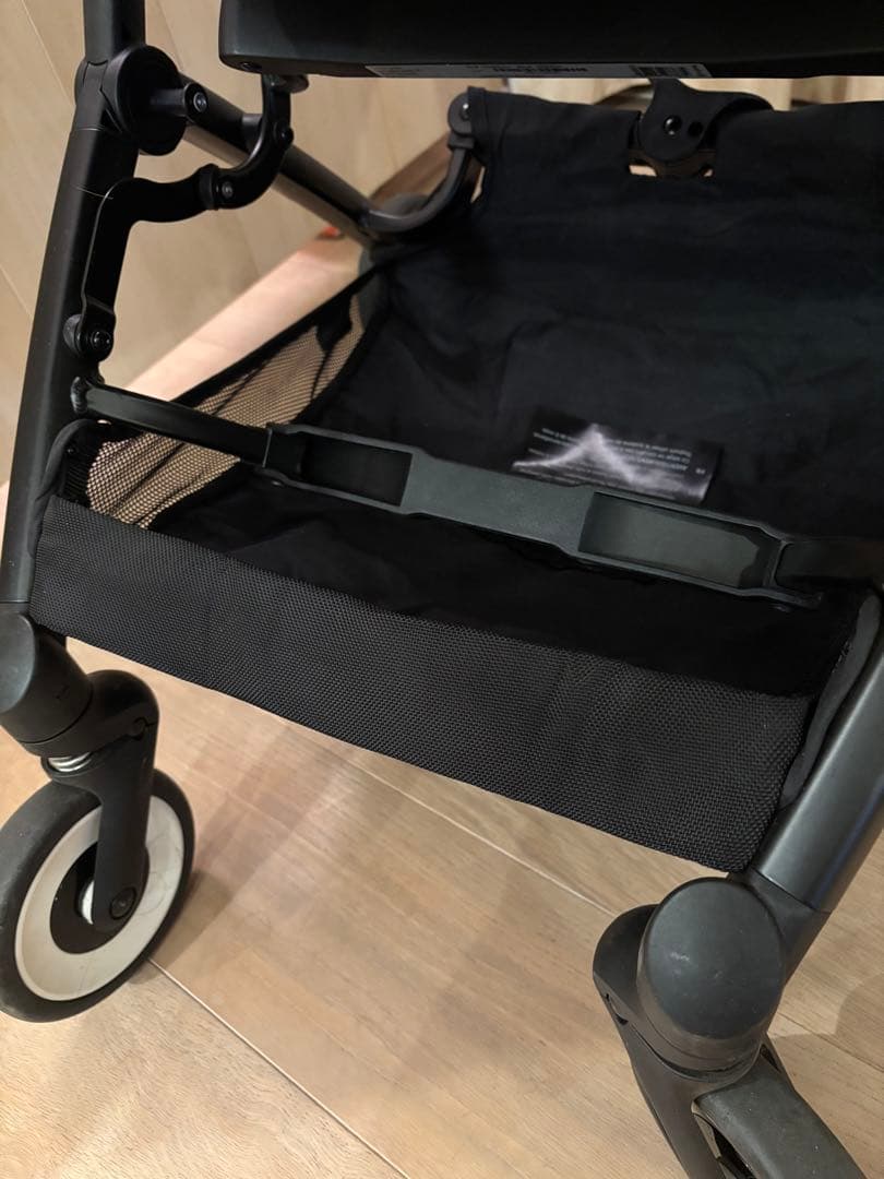 ［美品］Cybex Libelle ベビーカー ブラック、レインカバーセット