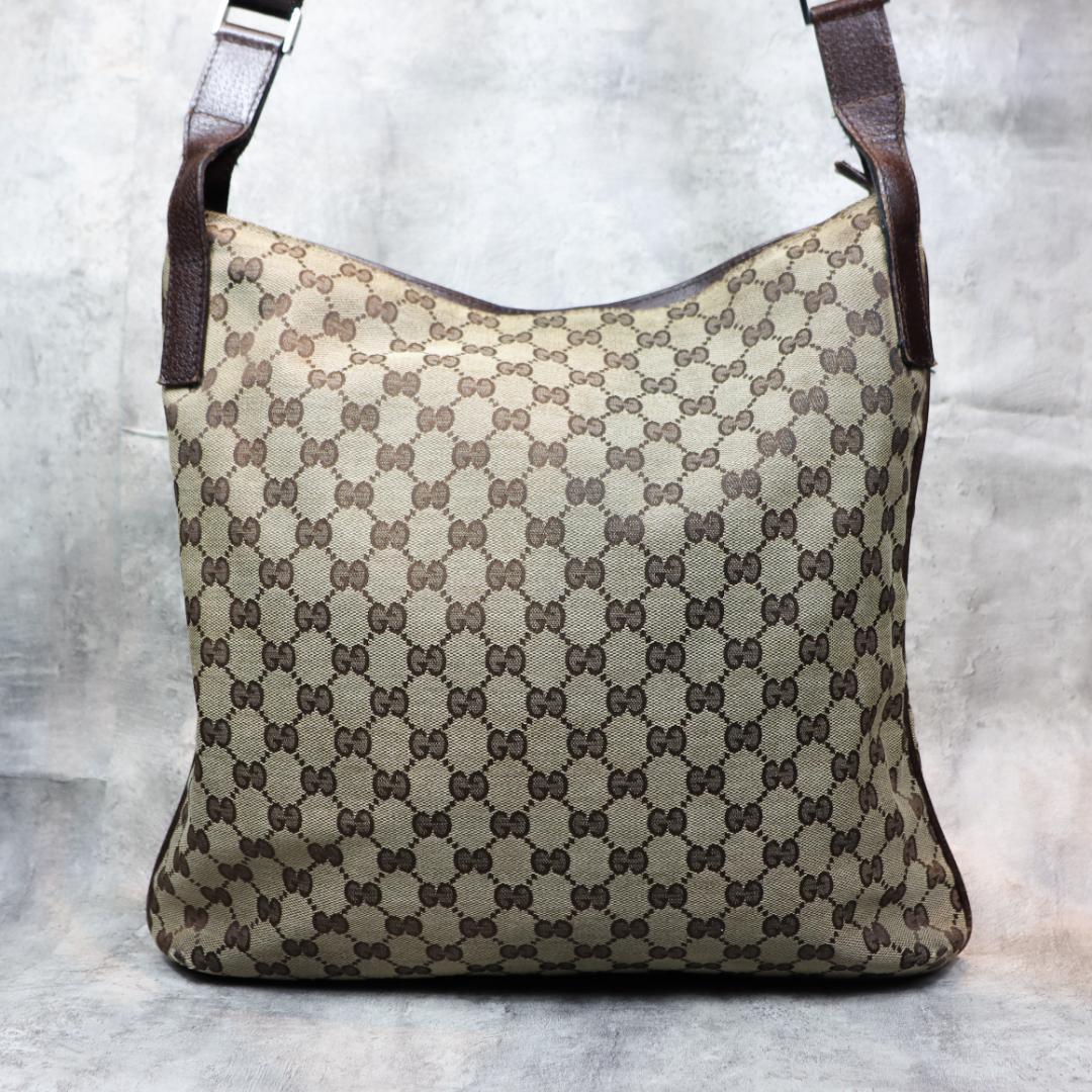 GUCCI GGキャンバス トートバッグ ショルダーバッグ ユニセックス