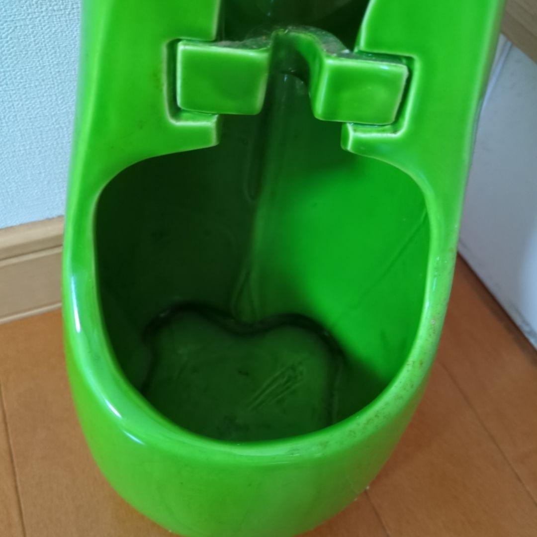 かえる　置物　アンティーク　蛙　カエル　陶器