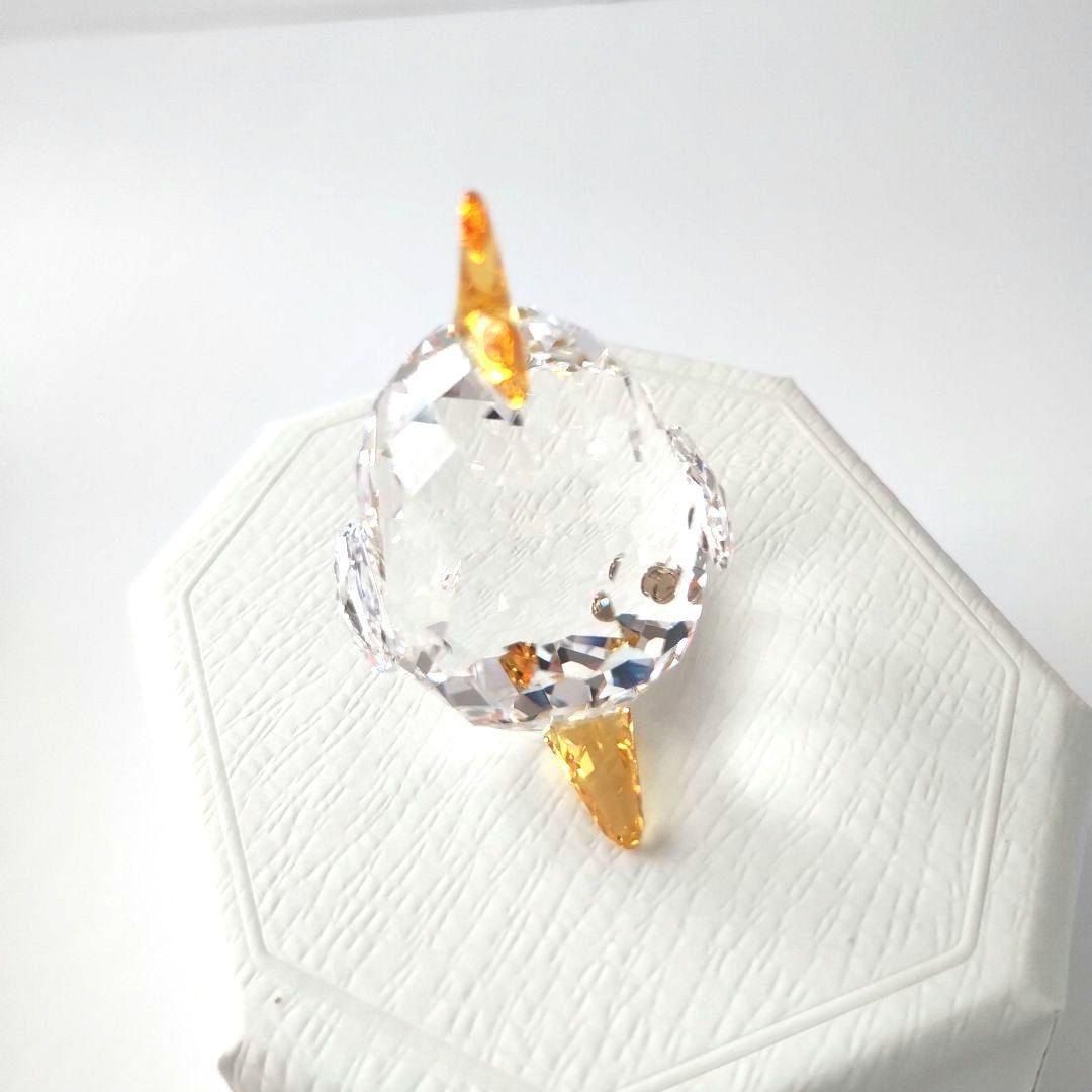 【新品】SWAROVSKI スワロフスキー オカメ インコ イエロー 鳥 希少