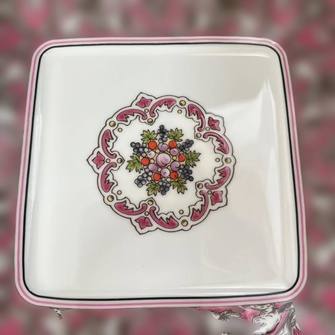 ［新品］ フロレンティーン フューシャ スクエアトレイ2枚