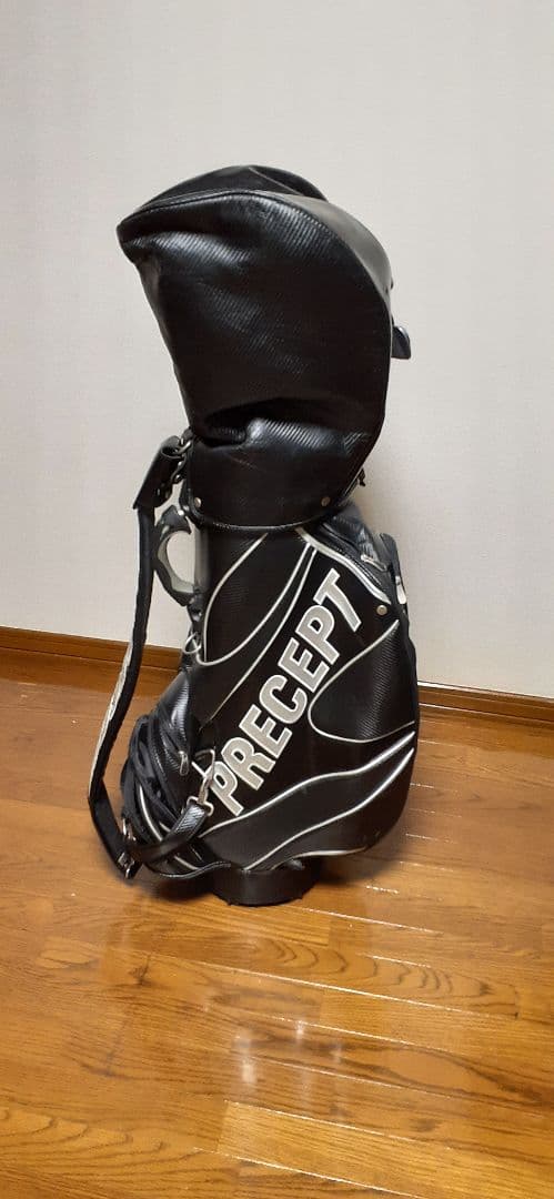 即決価格 美品 ブリヂストン PRECEPT ブラック キャディバッグ