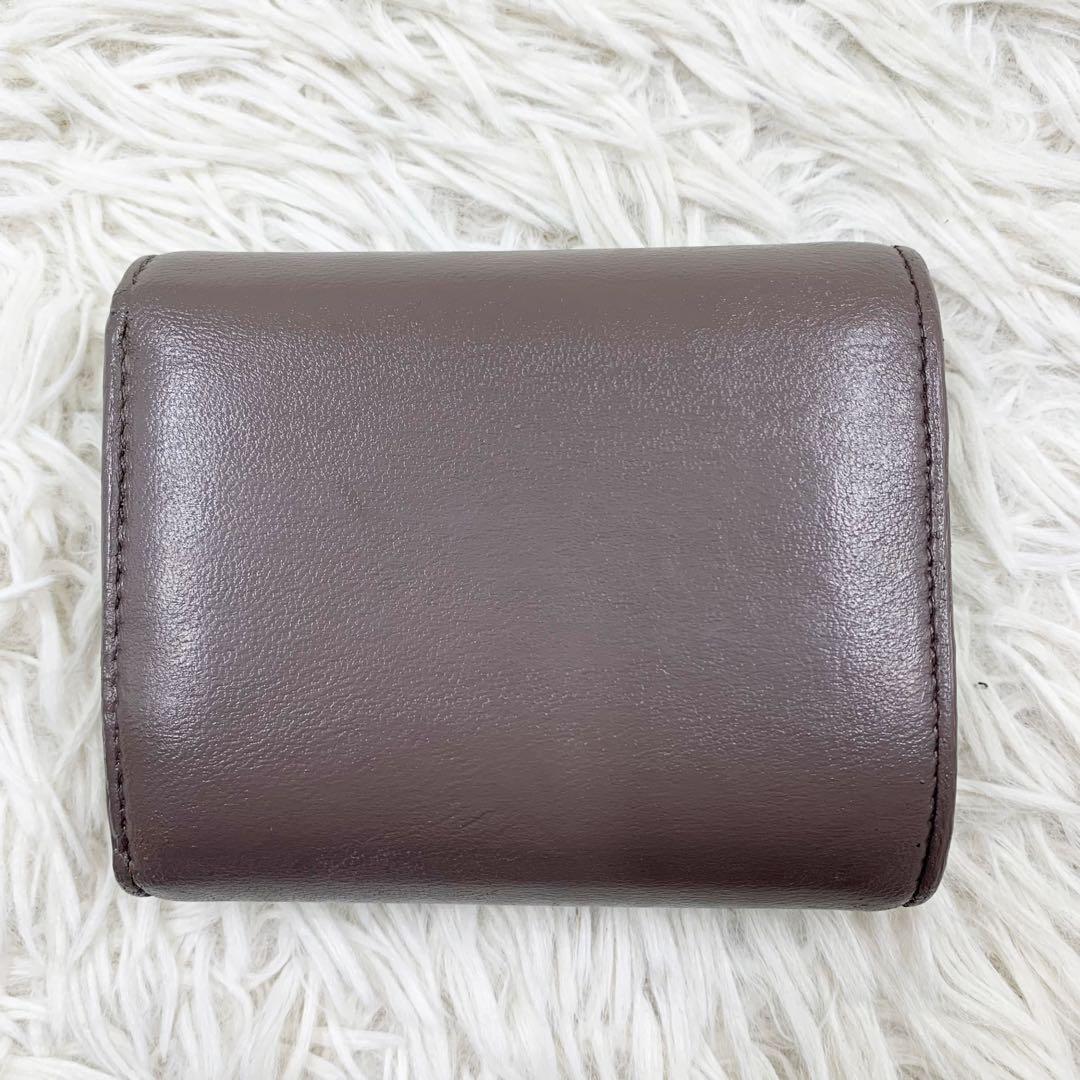 A*A様 【✨美品✨】 セリーヌ トリオンフ 三つ折り財布 ペブル