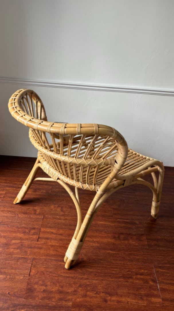 【美品】Kibiroi（キビロイ） ラタン ラウンジチェア
