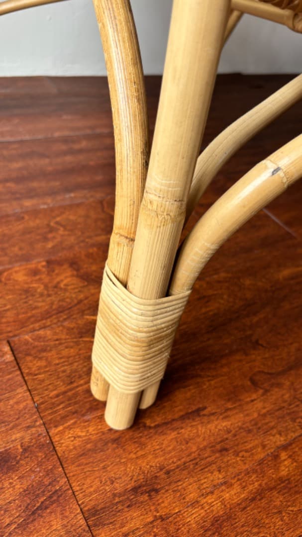【美品】Kibiroi（キビロイ） ラタン ラウンジチェア
