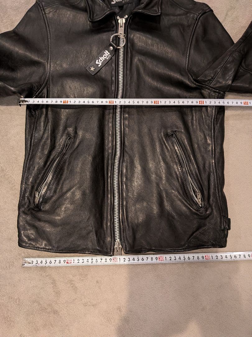 Schott　シングルライダース　レザー　ジャケット