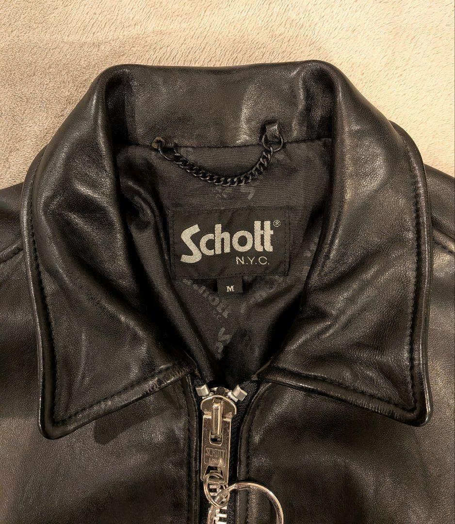 Schott　シングルライダース　レザー　ジャケット