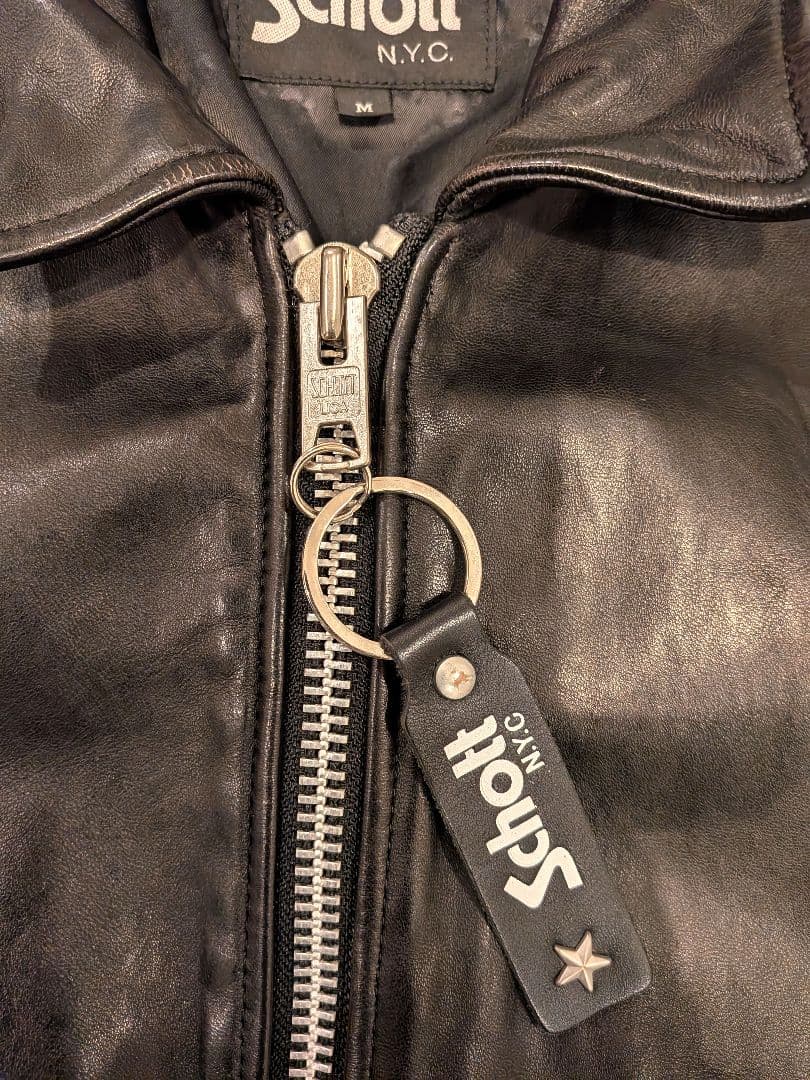 Schott　シングルライダース　レザー　ジャケット