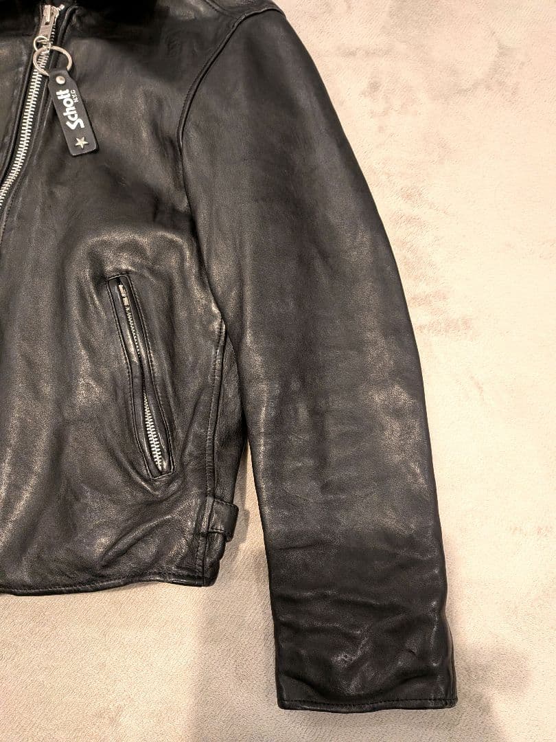 Schott　シングルライダース　レザー　ジャケット