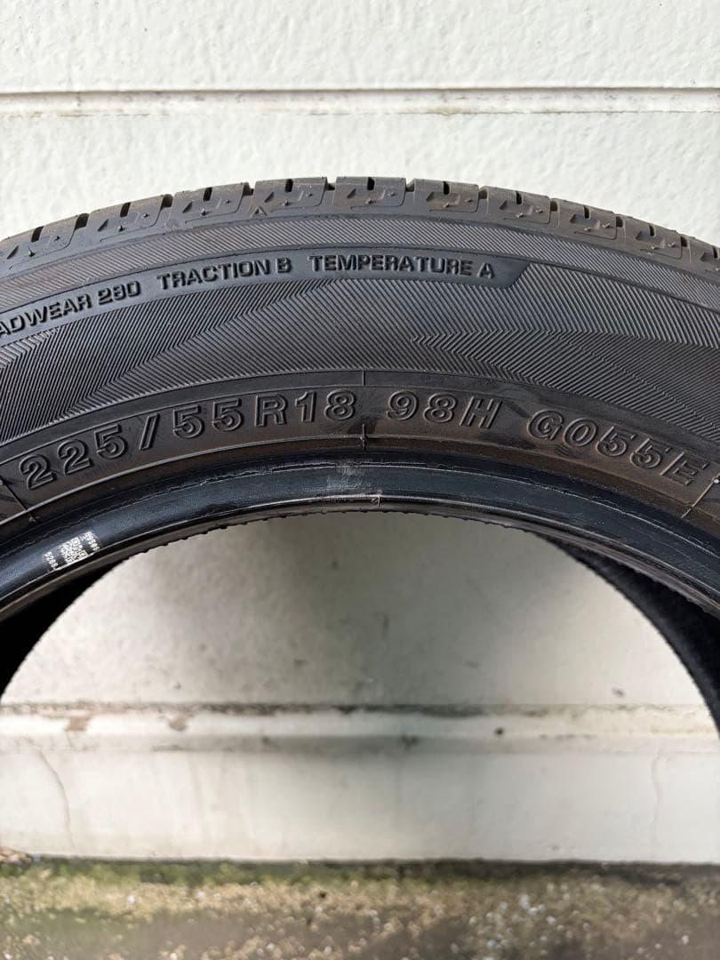 2025年製225/55R18ヨコハマジオランダーSUV 18インチ　デリカ等