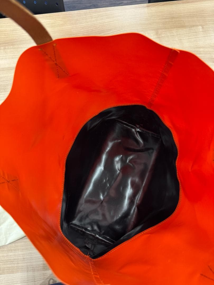 MARNI マルニ TRIBECA トート オレンジ×ブラック 付属品完備
