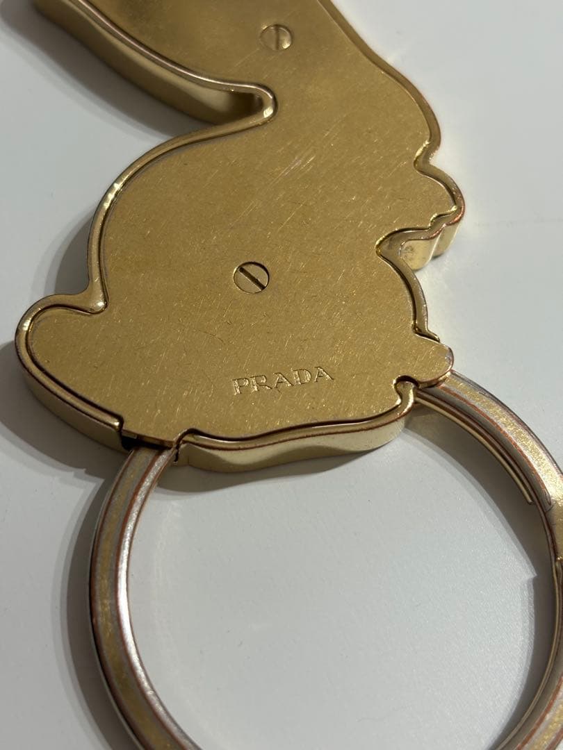 PRADA ラビット　キーリング