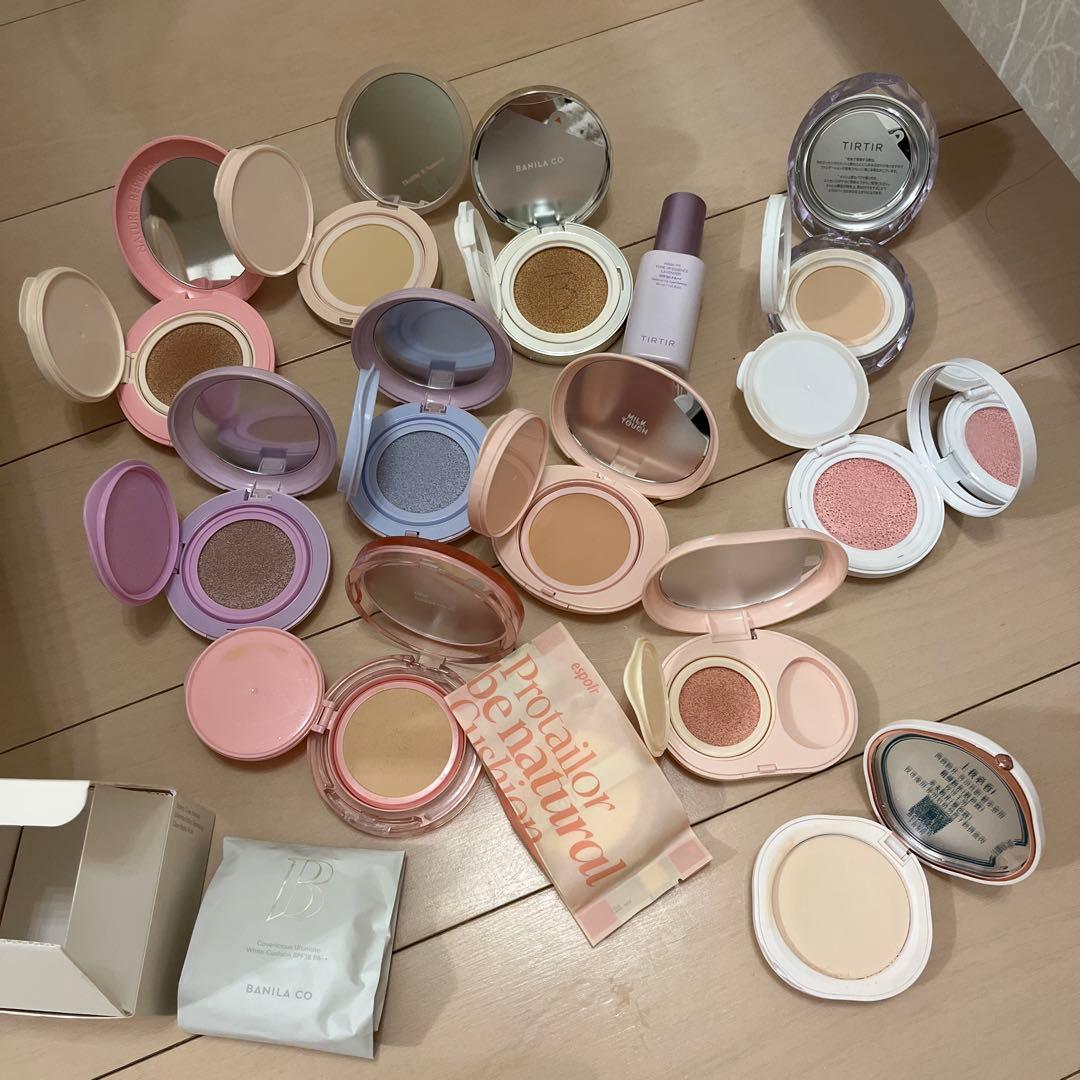 ファンデーション　まとめ売り　パウダー　下地　韓国コスメ　バニラコ アミューズ