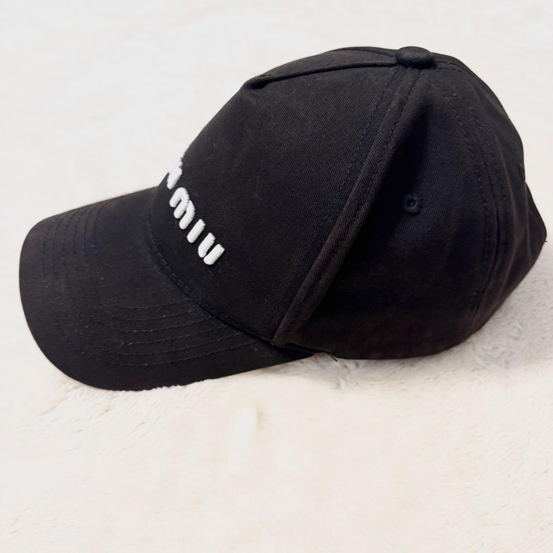 【hikari様】miu miu ミュウミュウ　ベースボールキャップ　正規品