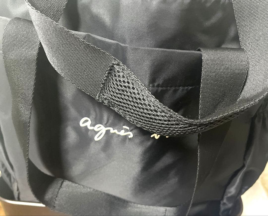美品 正規品 agnes b アニエスベー マザーズバッグ 2WAY リュック