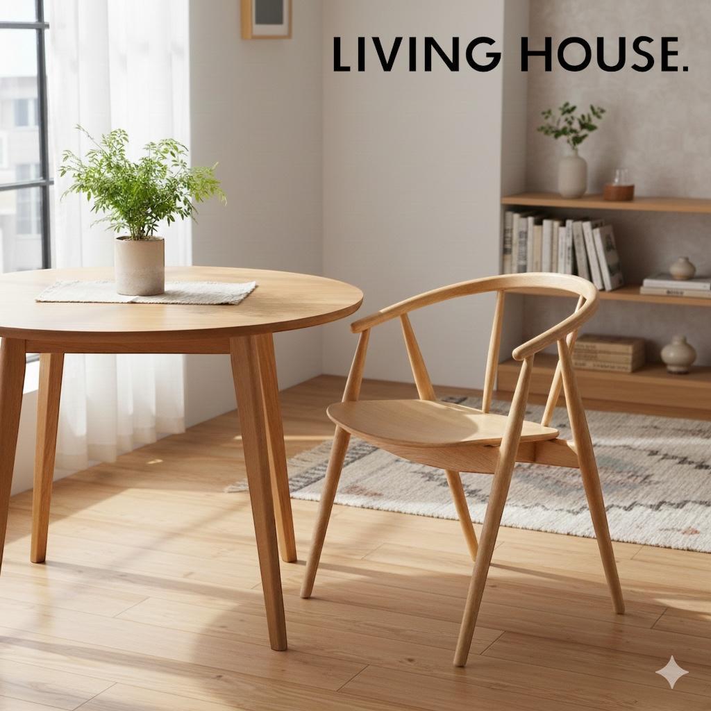 さくら　リビングハウス TRUNK2 ダイニングチェア 小林幹也デザイン