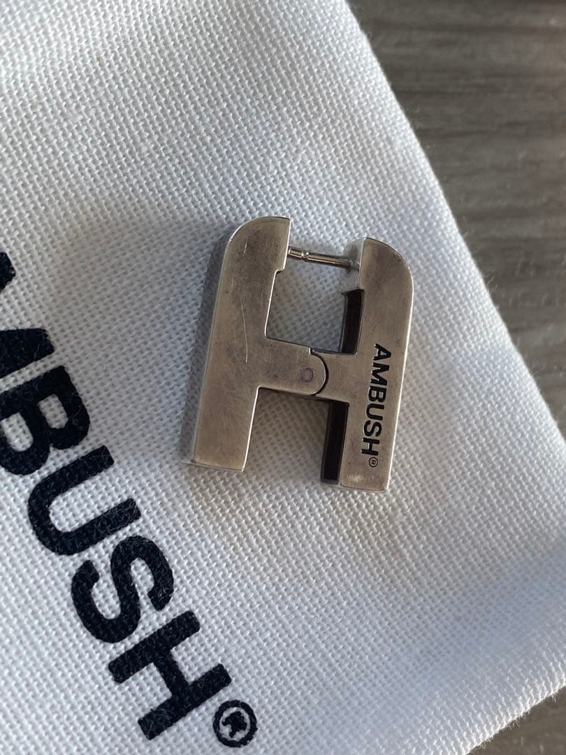 希少性！　アンブッシュ　AMBUSH ピアス　片方　シルバー925