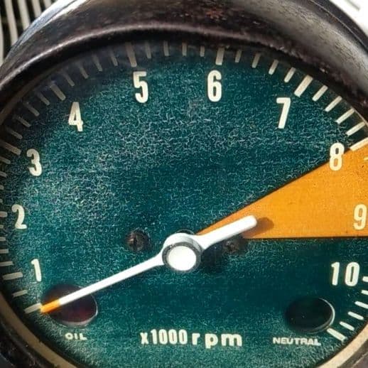 さっしぃ〜 CB750KI タコメーター　レストアベース