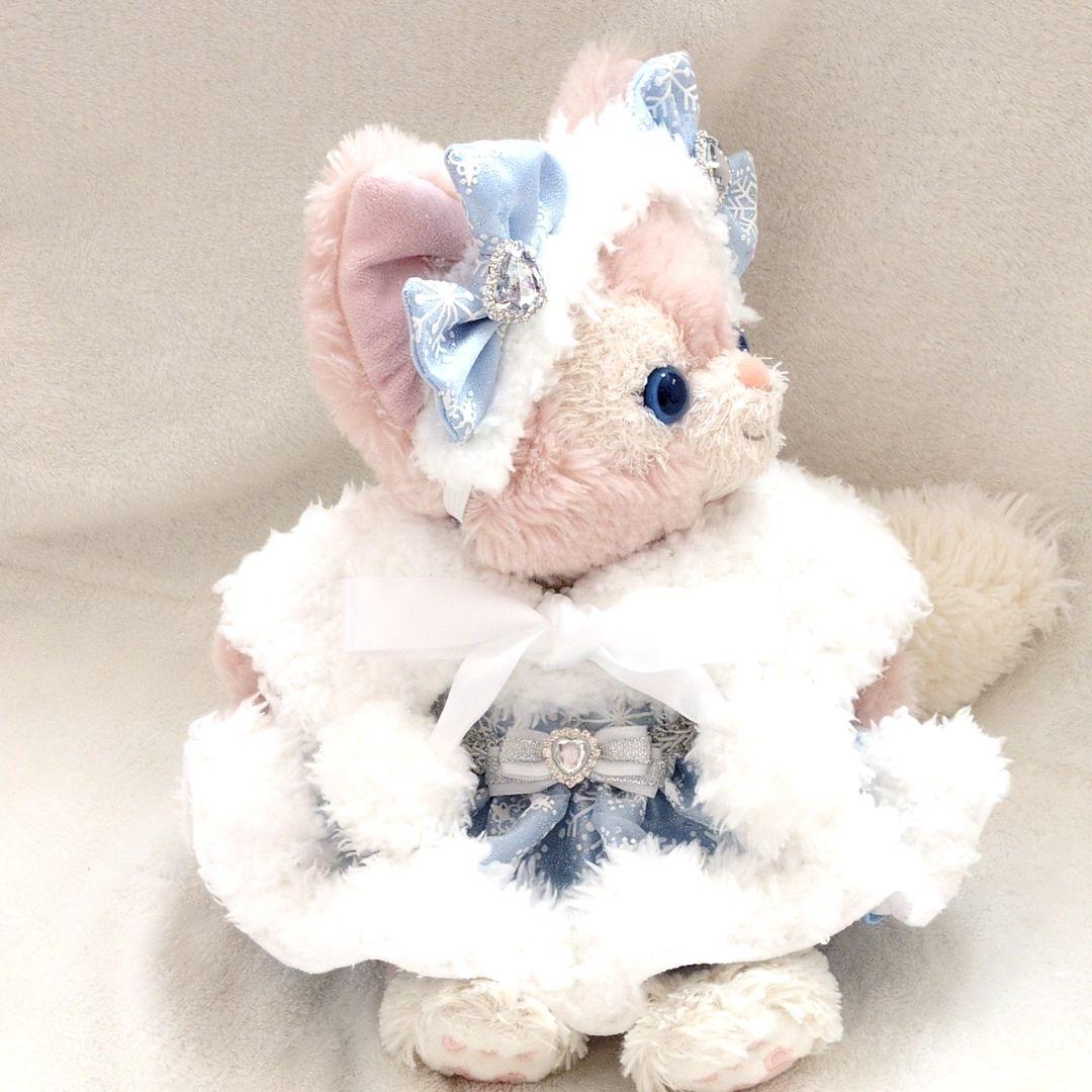 リーナベルコスチューム　1376 ショルダーバッグ用等　雪の結晶コスチューム水色