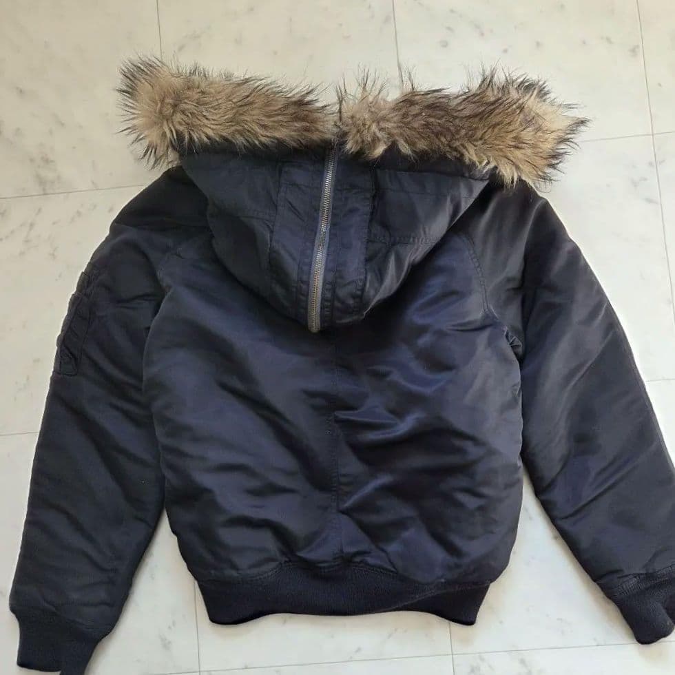 希少　POLOポロラルフローレン N2Bダウンジ　短丈　y2kフライトジャケット