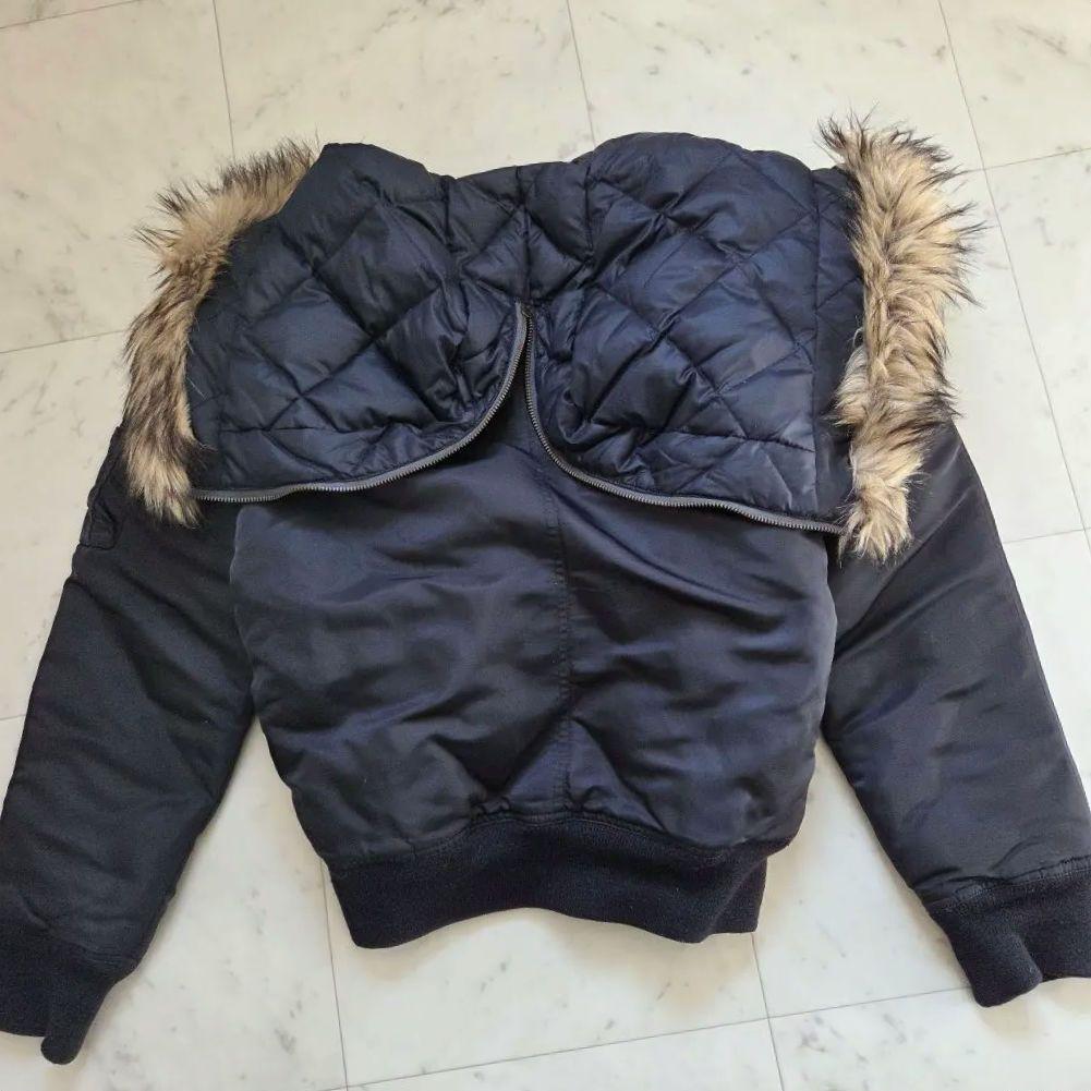 希少　POLOポロラルフローレン N2Bダウンジ　短丈　y2kフライトジャケット