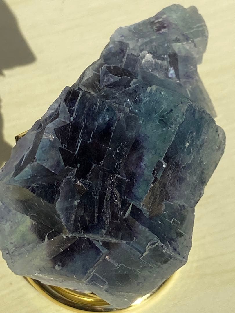 【最高品質】希少！ヤオガンシャンブルーフローライト⭐️N102