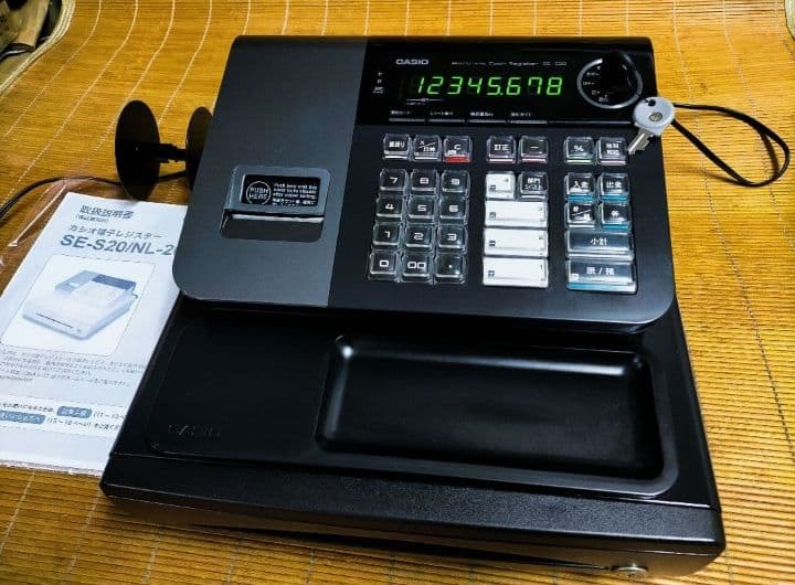 カシオレジスター　SE-S20/NL200　人気機種　送料無料　00833