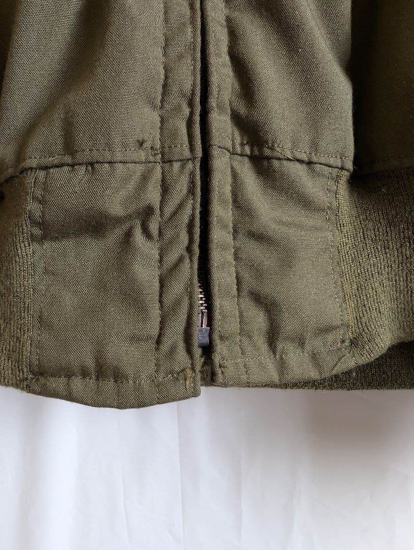 US ARMY フライトジャケット L-R ヴィンテージ ヘリクルー